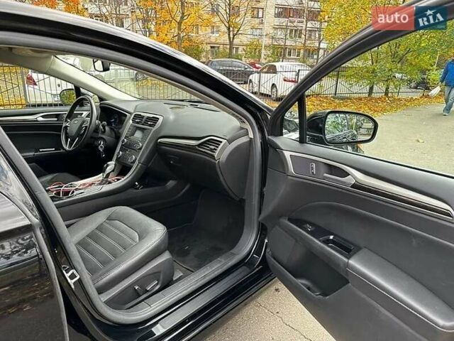 Черный Форд Фьюжн, объемом двигателя 2 л и пробегом 130 тыс. км за 12200 $, фото 8 на Automoto.ua