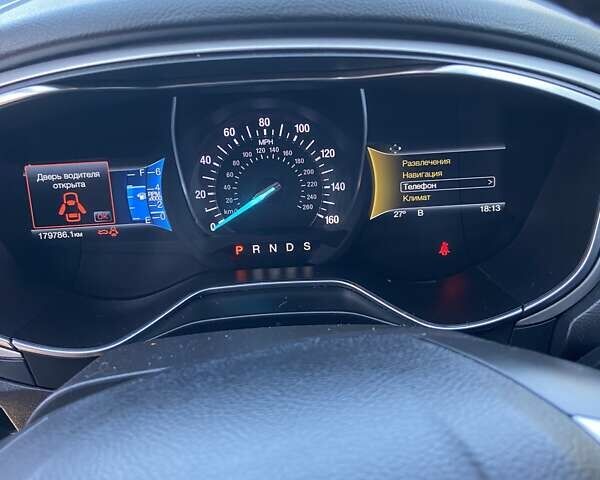 Черный Форд Фьюжн, объемом двигателя 2.49 л и пробегом 181 тыс. км за 10200 $, фото 13 на Automoto.ua