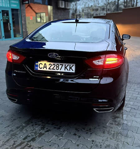 Черный Форд Фьюжн, объемом двигателя 2 л и пробегом 170 тыс. км за 11300 $, фото 17 на Automoto.ua