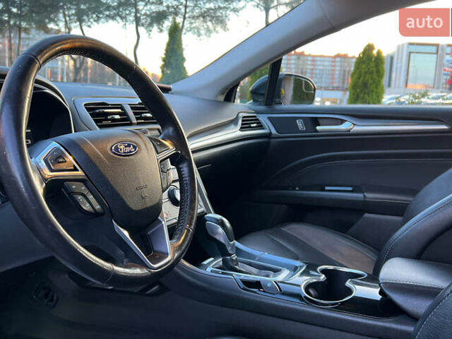 Черный Форд Фьюжн, объемом двигателя 2 л и пробегом 170 тыс. км за 10500 $, фото 9 на Automoto.ua