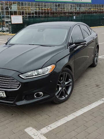 Черный Форд Фьюжн, объемом двигателя 2 л и пробегом 180 тыс. км за 10500 $, фото 3 на Automoto.ua