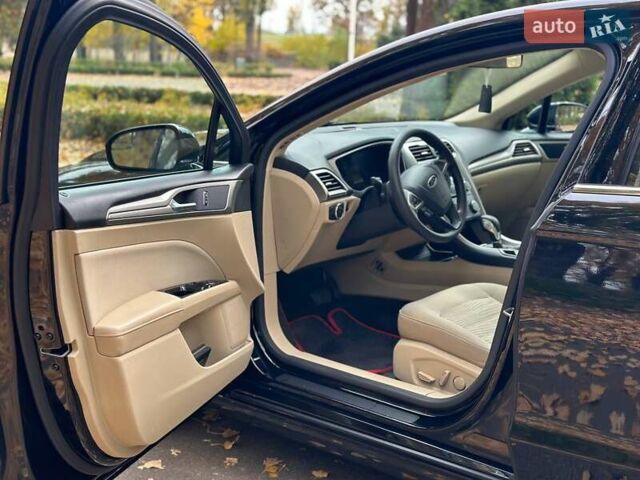 Черный Форд Фьюжн, объемом двигателя 1.5 л и пробегом 96 тыс. км за 8999 $, фото 8 на Automoto.ua