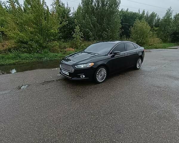 Черный Форд Фьюжн, объемом двигателя 2 л и пробегом 300 тыс. км за 12500 $, фото 4 на Automoto.ua