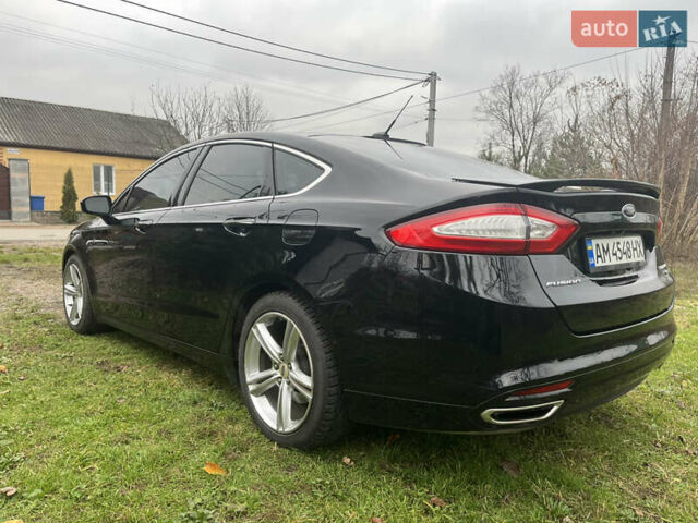 Чорний Форд Фьюжен, об'ємом двигуна 2 л та пробігом 137 тис. км за 11600 $, фото 4 на Automoto.ua