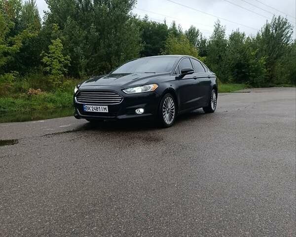 Черный Форд Фьюжн, объемом двигателя 2 л и пробегом 300 тыс. км за 12500 $, фото 7 на Automoto.ua