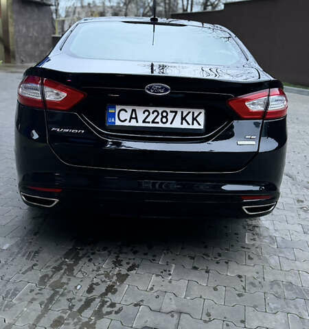 Черный Форд Фьюжн, объемом двигателя 2 л и пробегом 170 тыс. км за 11300 $, фото 5 на Automoto.ua