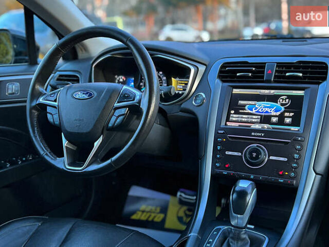 Черный Форд Фьюжн, объемом двигателя 2 л и пробегом 170 тыс. км за 10500 $, фото 10 на Automoto.ua