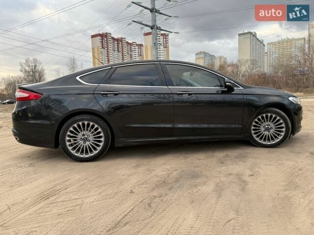 Черный Форд Фьюжн, объемом двигателя 2 л и пробегом 270 тыс. км за 10500 $, фото 17 на Automoto.ua