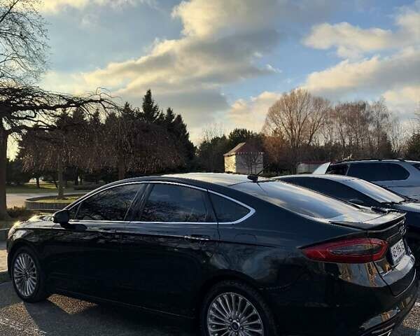 Форд Фьюжен 2015 у Львові на Automoto.ua Чорний Форд Фьюжен, об'ємом двигуна 2 л та пробігом 187 тис. км за 9900 $, фото 3 на Automoto.ua