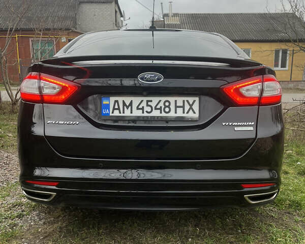 Чорний Форд Фьюжен, об'ємом двигуна 2 л та пробігом 137 тис. км за 11600 $, фото 21 на Automoto.ua