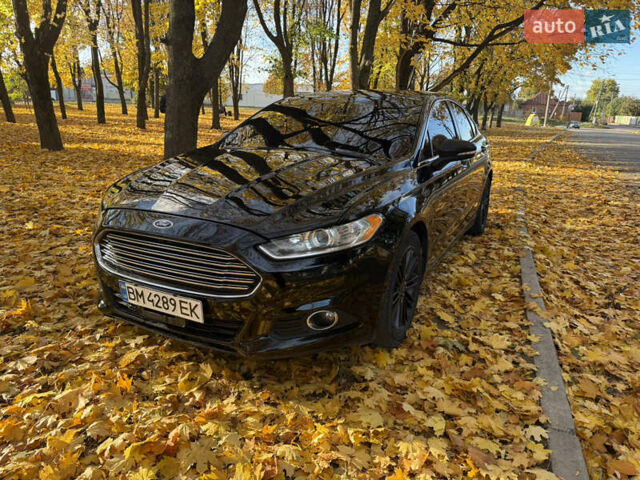 Форд Фьюжн 2016 в Сумах на Automoto.ua Черный Форд Фьюжн, объемом двигателя 2 л и пробегом 250 тыс. км за 11500 $, фото 1 на Automoto.ua