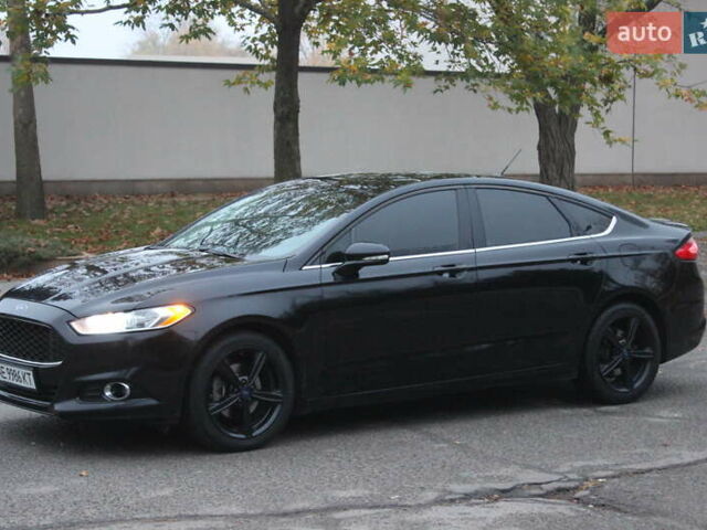 Чорний Форд Фьюжен, об'ємом двигуна 1.5 л та пробігом 190 тис. км за 8999 $, фото 1 на Automoto.ua