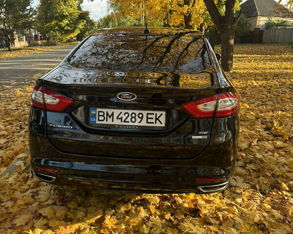 Черный Форд Фьюжн, объемом двигателя 2 л и пробегом 250 тыс. км за 9900 $, фото 4 на Automoto.ua