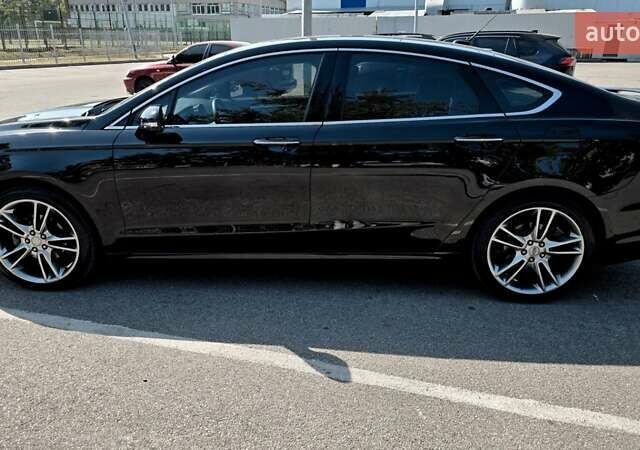 Черный Форд Фьюжн, объемом двигателя 2 л и пробегом 68 тыс. км за 12900 $, фото 8 на Automoto.ua