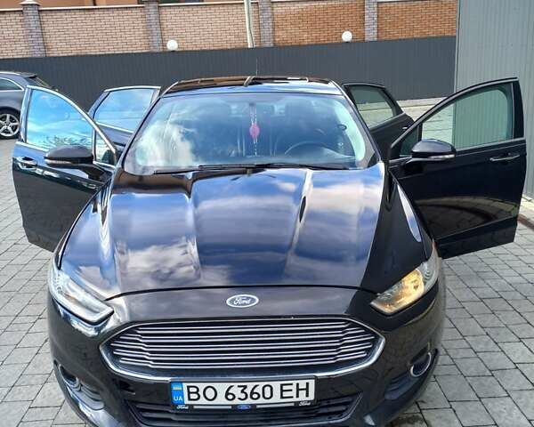 Форд Фьюжен 2016 у Львові на Automoto.ua Чорний Форд Фьюжен, об'ємом двигуна 2 л та пробігом 260 тис. км за 9500 $, фото 8 на Automoto.ua