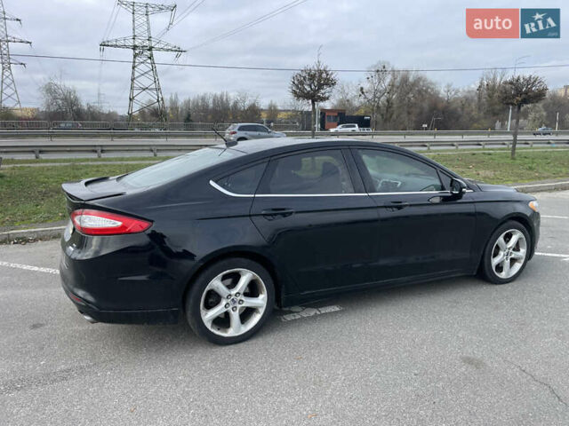 Черный Форд Фьюжн, объемом двигателя 1.5 л и пробегом 168 тыс. км за 7900 $, фото 4 на Automoto.ua