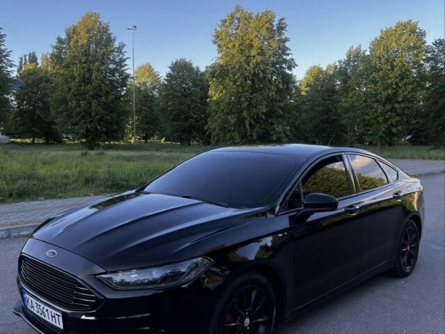 Черный Форд Фьюжн, объемом двигателя 1.5 л и пробегом 132 тыс. км за 10300 $, фото 1 на Automoto.ua