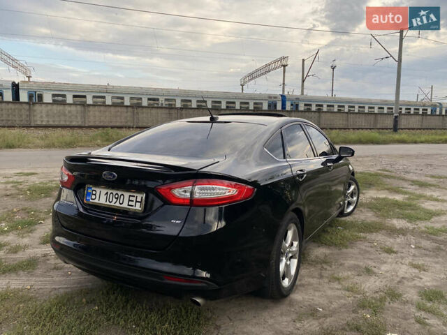 Форд Фьюжн 2016 в Полтаве на Automoto.ua Черный Форд Фьюжн, объемом двигателя 2.49 л и пробегом 168 тыс. км за 8800 $, фото 5 на Automoto.ua