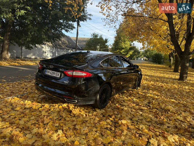 Форд Фьюжн 2016 в Сумах на Automoto.ua Черный Форд Фьюжн, объемом двигателя 2 л и пробегом 250 тыс. км за 11500 $, фото 8 на Automoto.ua