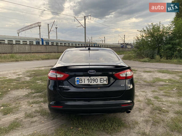 Форд Фьюжн 2016 в Полтаве на Automoto.ua Черный Форд Фьюжн, объемом двигателя 2.49 л и пробегом 168 тыс. км за 8800 $, фото 4 на Automoto.ua