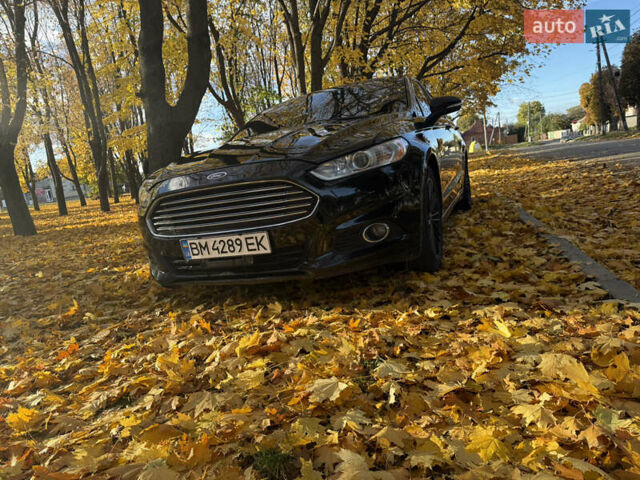 Форд Фьюжн 2016 в Сумах на Automoto.ua Черный Форд Фьюжн, объемом двигателя 2 л и пробегом 250 тыс. км за 11500 $, фото 6 на Automoto.ua