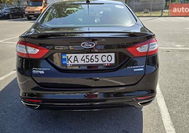 Черный Форд Фьюжн, объемом двигателя 2 л и пробегом 68 тыс. км за 12900 $, фото 5 на Automoto.ua