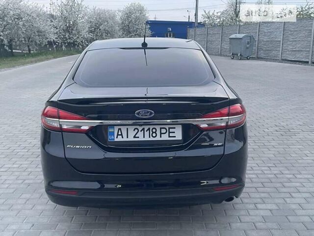 Форд Фьюжн 2016 в Белой Церкве на Automoto.ua Черный Форд Фьюжн, объемом двигателя 2.5 л и пробегом 146 тыс. км за 12300 $, фото 4 на Automoto.ua