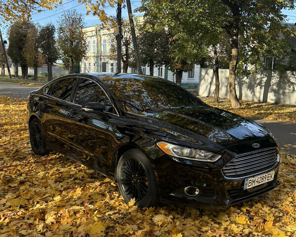 Форд Фьюжн 2016 в Сумах на Automoto.ua Черный Форд Фьюжн, объемом двигателя 2 л и пробегом 250 тыс. км за 11500 $, фото 14 на Automoto.ua