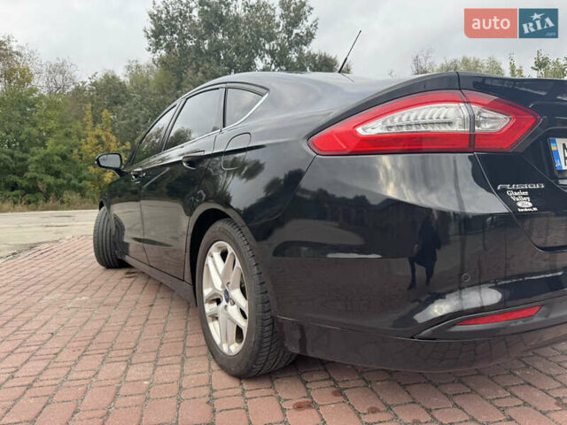 Черный Форд Фьюжн, объемом двигателя 1.5 л и пробегом 124 тыс. км за 11499 $, фото 2 на Automoto.ua