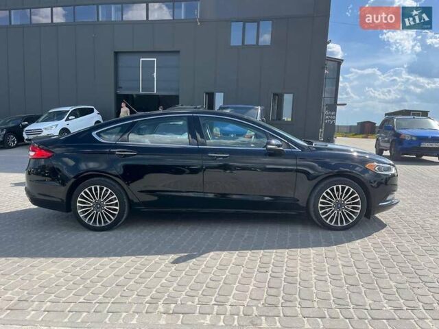 Черный Форд Фьюжн, объемом двигателя 2 л и пробегом 110 тыс. км за 9500 $, фото 11 на Automoto.ua