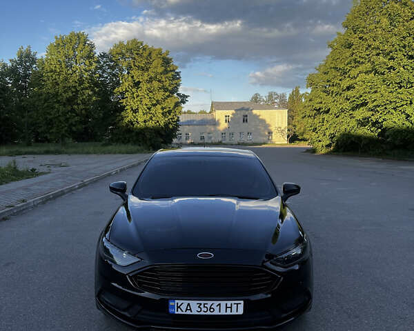 Черный Форд Фьюжн, объемом двигателя 1.5 л и пробегом 132 тыс. км за 10300 $, фото 1 на Automoto.ua