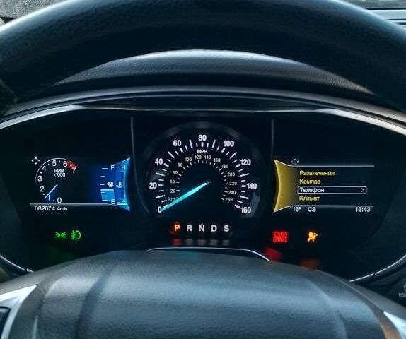 Черный Форд Фьюжн, объемом двигателя 2 л и пробегом 130 тыс. км за 10500 $, фото 8 на Automoto.ua