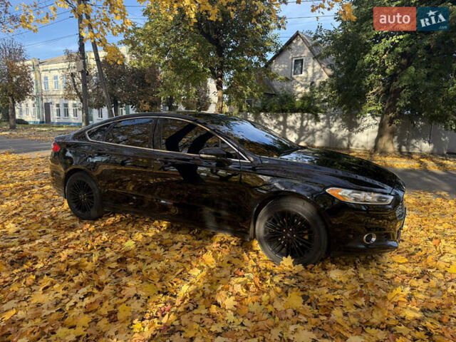 Форд Фьюжн 2016 в Сумах на Automoto.ua Черный Форд Фьюжн, объемом двигателя 2 л и пробегом 250 тыс. км за 11500 $, фото 10 на Automoto.ua