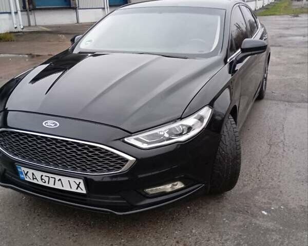 Черный Форд Фьюжн, объемом двигателя 2.5 л и пробегом 163 тыс. км за 14300 $, фото 1 на Automoto.ua