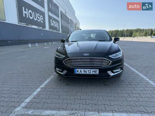Форд Фьюжн 2017 в Киеве на Automoto.ua Черный Форд Фьюжн, объемом двигателя 2 л и пробегом 137 тыс. км за 12900 $, фото 6 на Automoto.ua