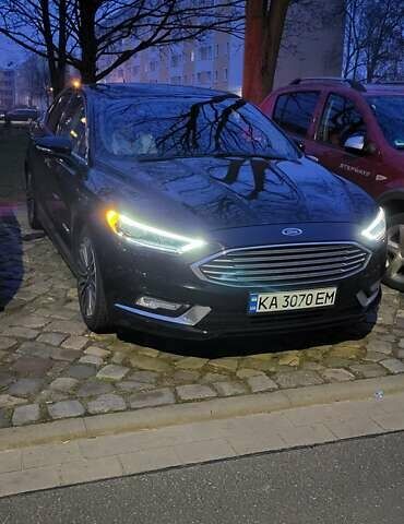 Форд Фьюжн 2017 в Одессе на Automoto.ua Черный Форд Фьюжн, объемом двигателя 2 л и пробегом 236 тыс. км за 15000 $, фото 10 на Automoto.ua