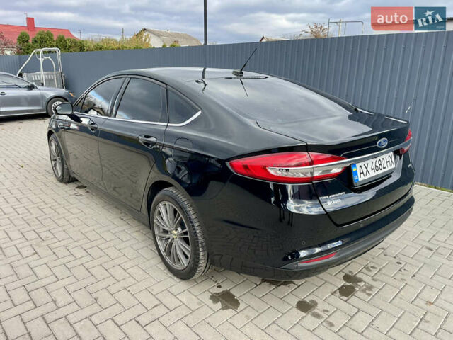 Форд Фьюжн 2017 в Остоге на Automoto.ua Черный Форд Фьюжн, объемом двигателя 2.49 л и пробегом 189 тыс. км за 10700 $, фото 3 на Automoto.ua