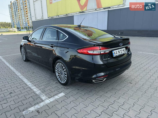 Форд Фьюжн 2017 в Киеве на Automoto.ua Черный Форд Фьюжн, объемом двигателя 2 л и пробегом 137 тыс. км за 12900 $, фото 3 на Automoto.ua
