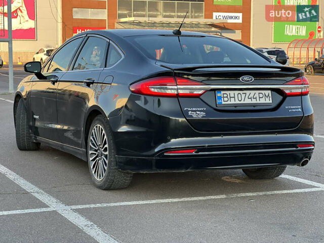 Форд Фьюжн 2018 в Одессе на Automoto.ua Черный Форд Фьюжн, объемом двигателя 2 л и пробегом 188 тыс. км за 13900 $, фото 7 на Automoto.ua