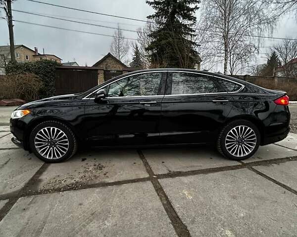 Черный Форд Фьюжн, объемом двигателя 2 л и пробегом 156 тыс. км за 13500 $, фото 1 на Automoto.ua