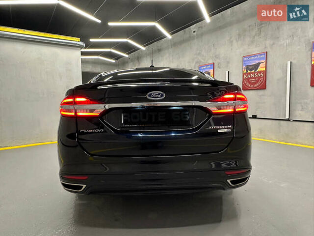 Черный Форд Фьюжн, объемом двигателя 2 л и пробегом 89 тыс. км за 17100 $, фото 7 на Automoto.ua