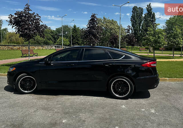 Черный Форд Фьюжн, объемом двигателя 2 л и пробегом 91 тыс. км за 14500 $, фото 7 на Automoto.ua