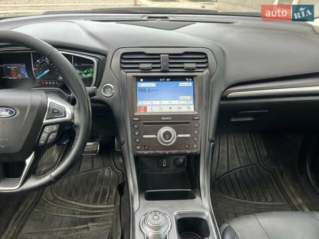 Форд Фьюжн 2018 в Одессе на Automoto.ua Черный Форд Фьюжн, объемом двигателя 2 л и пробегом 188 тыс. км за 13900 $, фото 22 на Automoto.ua