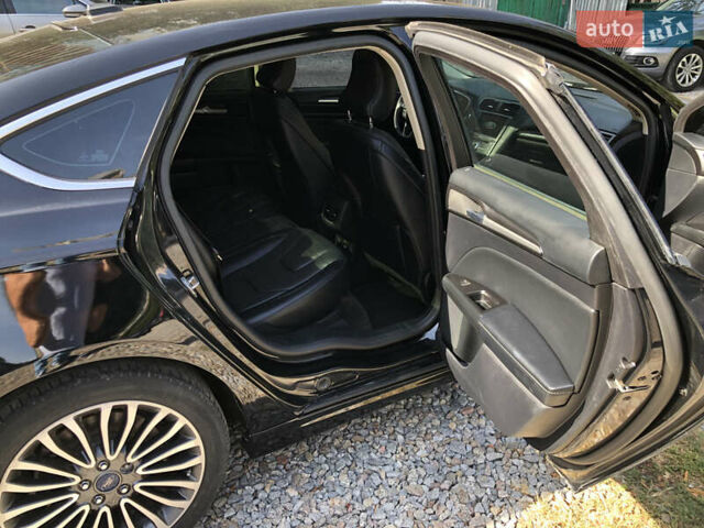 Черный Форд Фьюжн, объемом двигателя 2 л и пробегом 270 тыс. км за 14400 $, фото 15 на Automoto.ua