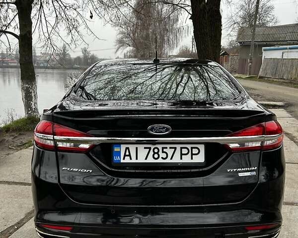 Черный Форд Фьюжн, объемом двигателя 2 л и пробегом 156 тыс. км за 13500 $, фото 11 на Automoto.ua