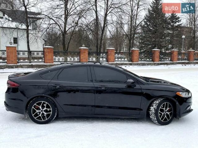 Черный Форд Фьюжн, объемом двигателя 2.5 л и пробегом 132 тыс. км за 13800 $, фото 1 на Automoto.ua