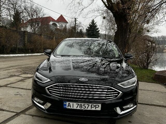 Черный Форд Фьюжн, объемом двигателя 2 л и пробегом 156 тыс. км за 13500 $, фото 1 на Automoto.ua