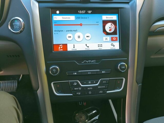 Черный Форд Фьюжн, объемом двигателя 1.5 л и пробегом 95 тыс. км за 12000 $, фото 5 на Automoto.ua