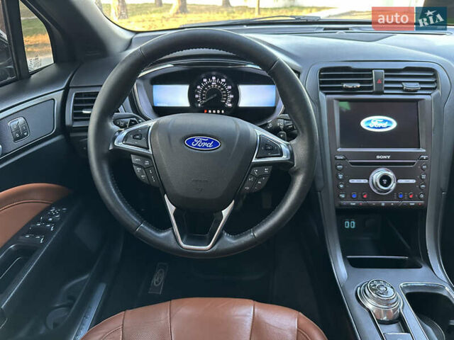 Черный Форд Фьюжн, объемом двигателя 2 л и пробегом 64 тыс. км за 17900 $, фото 14 на Automoto.ua