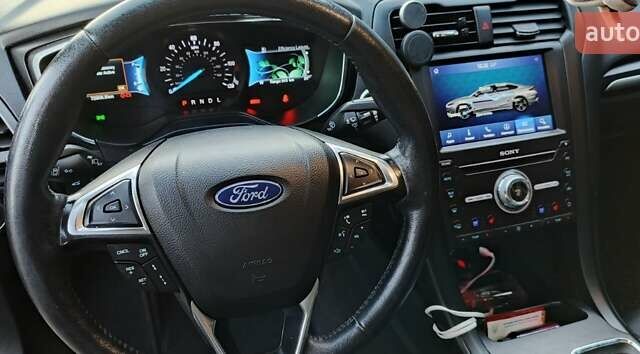 Форд Фьюжн 2020 в Киеве на Automoto.ua Черный Форд Фьюжн, объемом двигателя 2 л и пробегом 71 тыс. км за 19300 $, фото 9 на Automoto.ua